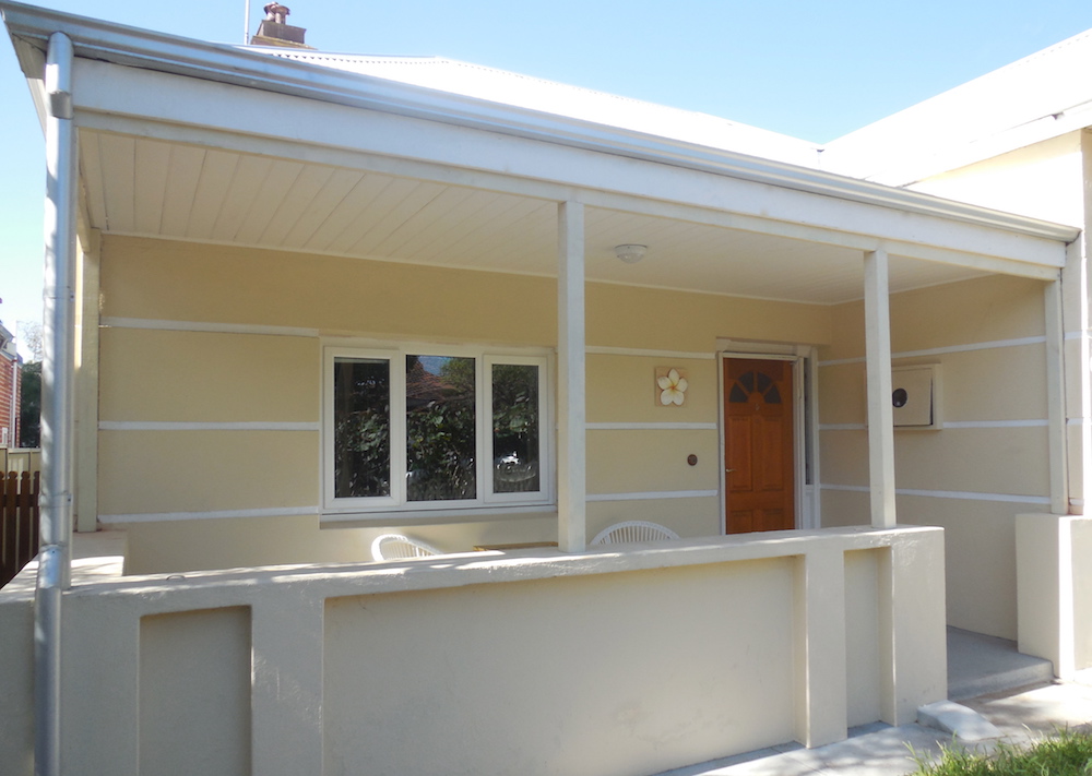 Front veranda