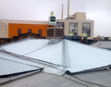 New commercial roof Zincalume, Como, Perth