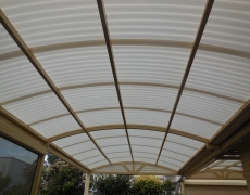 Perth curved patio roof sheets