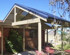 Timber carport, Perth