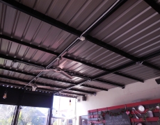 After the restaurant roof is installed, Inglewood