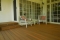 White Patio Area With Natural Timber Decking - Perth