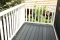 Charcoal Timber Balcony & White Timber Balustrading - Perth