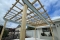 Timber-pergola